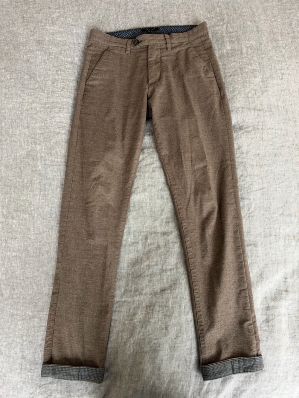 Ted Baker Brown Chinos 28 Waist